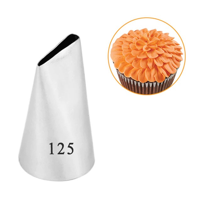 125 Stainless Steel Icing Piping Nozzles