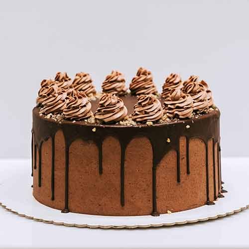 Dripping Chocolate Cake