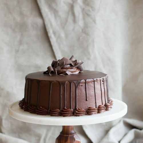 Dripping Chocolate Fudge Cake