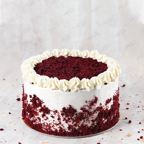 Velvety Rouge Delight Cake