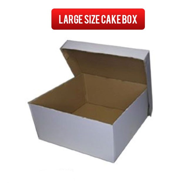 Semi Folding Large Size Carton Cake Box